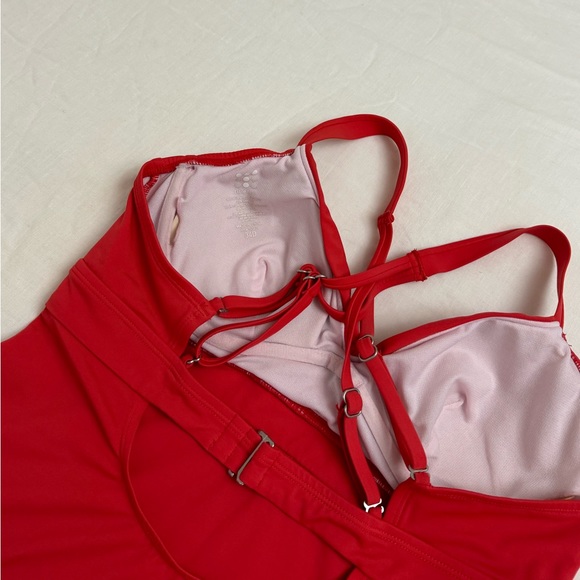 TITLE NINE ORANGE - RED METIS UNDERWIRE
TANKINI TOP SIZE 34D SUMMER BEACH RESORT - Picture 8 of 13